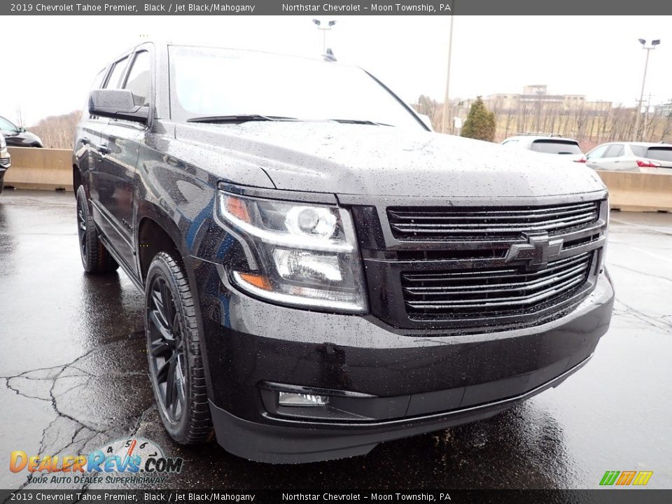 2019 Chevrolet Tahoe Premier Black / Jet Black/Mahogany Photo #12