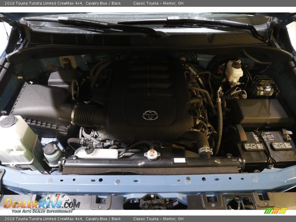 2019 Toyota Tundra Limited CrewMax 4x4 Cavalry Blue / Black Photo #19