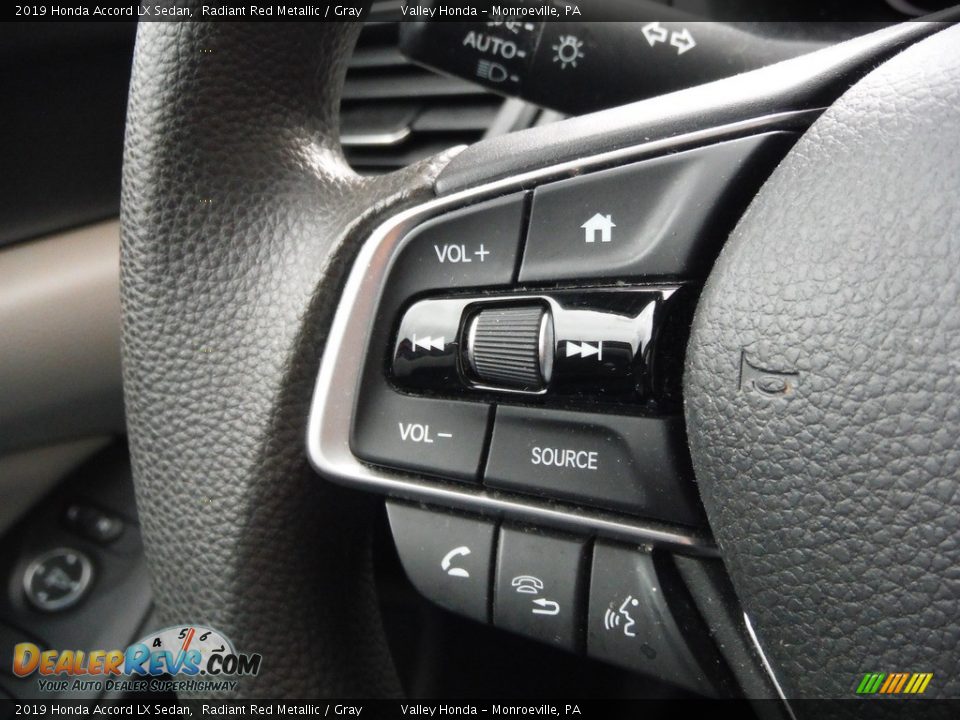 Controls of 2019 Honda Accord LX Sedan Photo #19