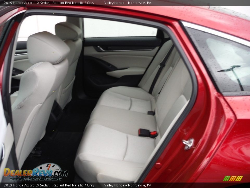 Rear Seat of 2019 Honda Accord LX Sedan Photo #25