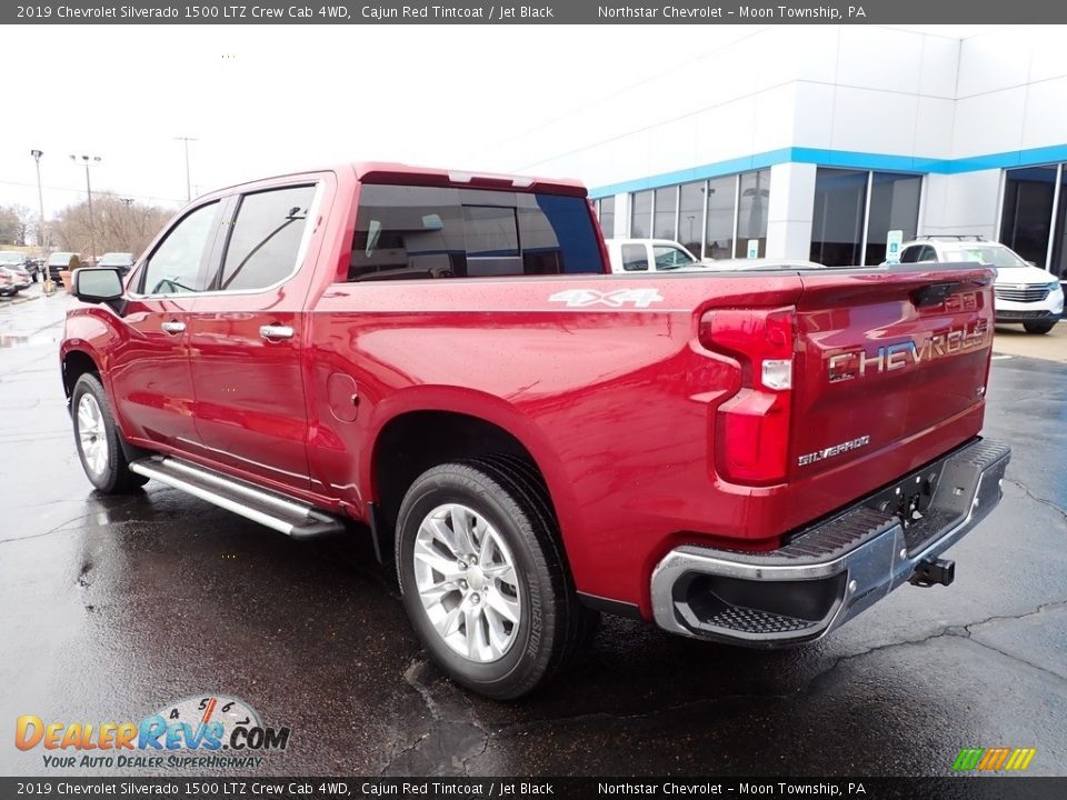 2019 Chevrolet Silverado 1500 LTZ Crew Cab 4WD Cajun Red Tintcoat / Jet Black Photo #4