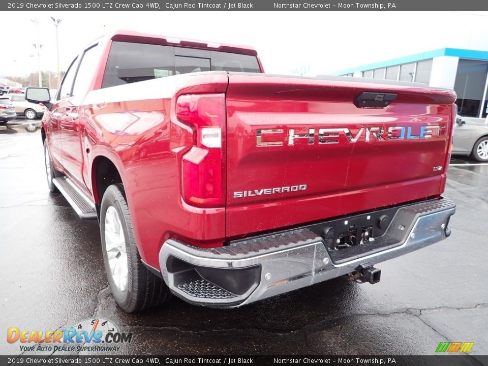 2019 Chevrolet Silverado 1500 LTZ Crew Cab 4WD Cajun Red Tintcoat / Jet Black Photo #5