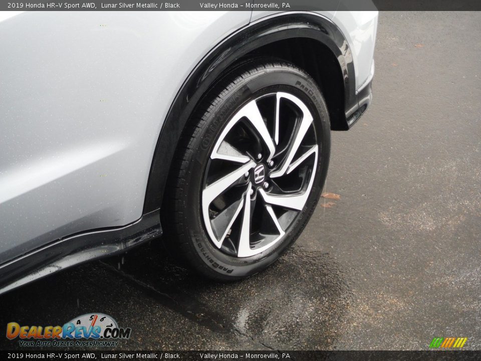 2019 Honda HR-V Sport AWD Lunar Silver Metallic / Black Photo #3