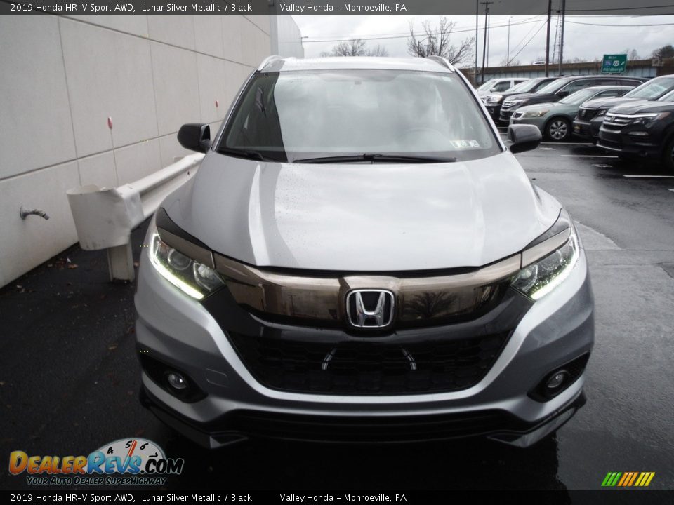 2019 Honda HR-V Sport AWD Lunar Silver Metallic / Black Photo #4