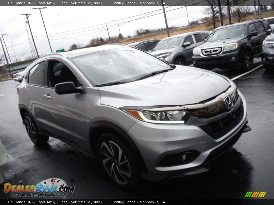 2019 Honda HR-V Sport AWD Lunar Silver Metallic / Black Photo #5