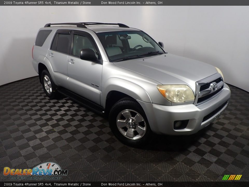 2009 Toyota 4Runner SR5 4x4 Titanium Metallic / Stone Photo #2