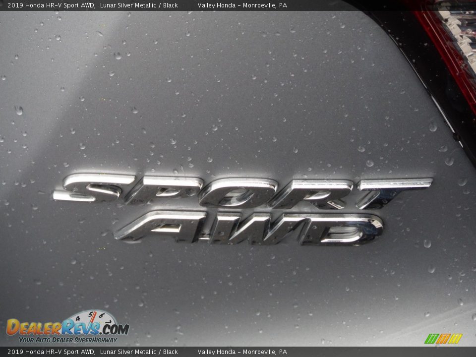 2019 Honda HR-V Sport AWD Lunar Silver Metallic / Black Photo #7