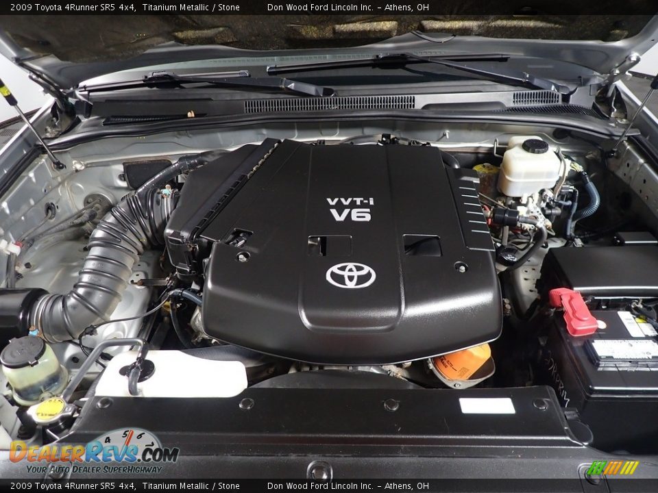 2009 Toyota 4Runner SR5 4x4 Titanium Metallic / Stone Photo #5