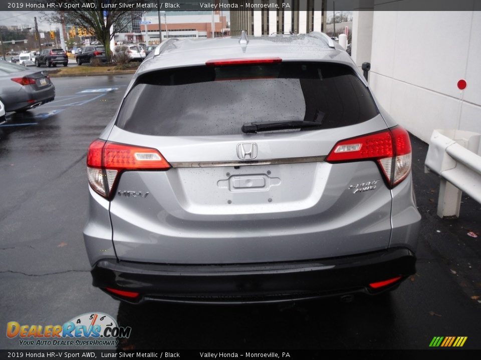 2019 Honda HR-V Sport AWD Lunar Silver Metallic / Black Photo #8