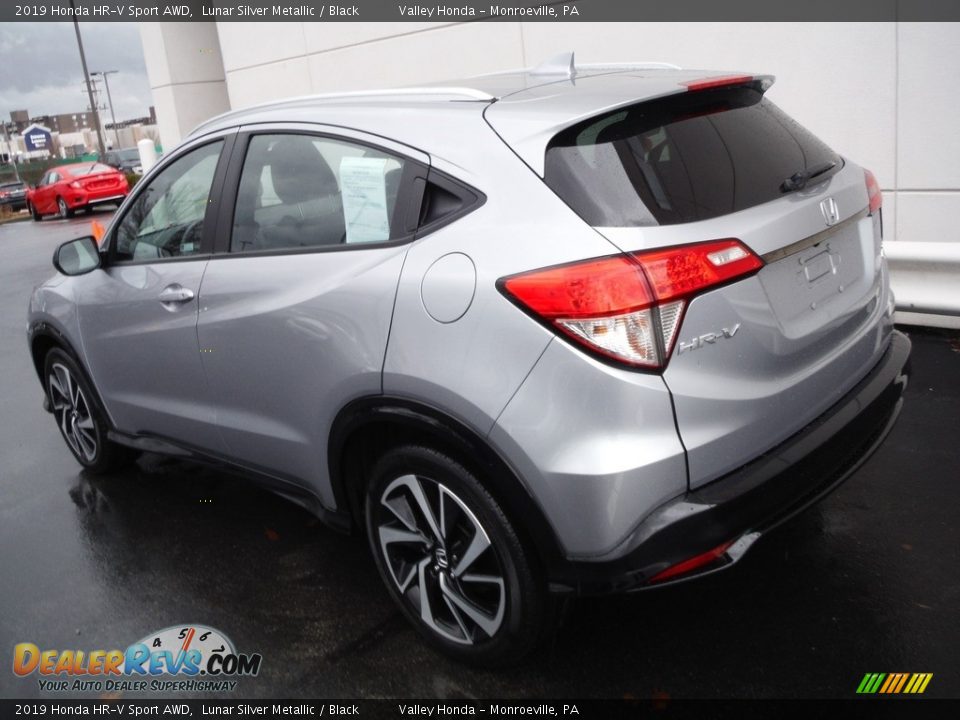 2019 Honda HR-V Sport AWD Lunar Silver Metallic / Black Photo #9
