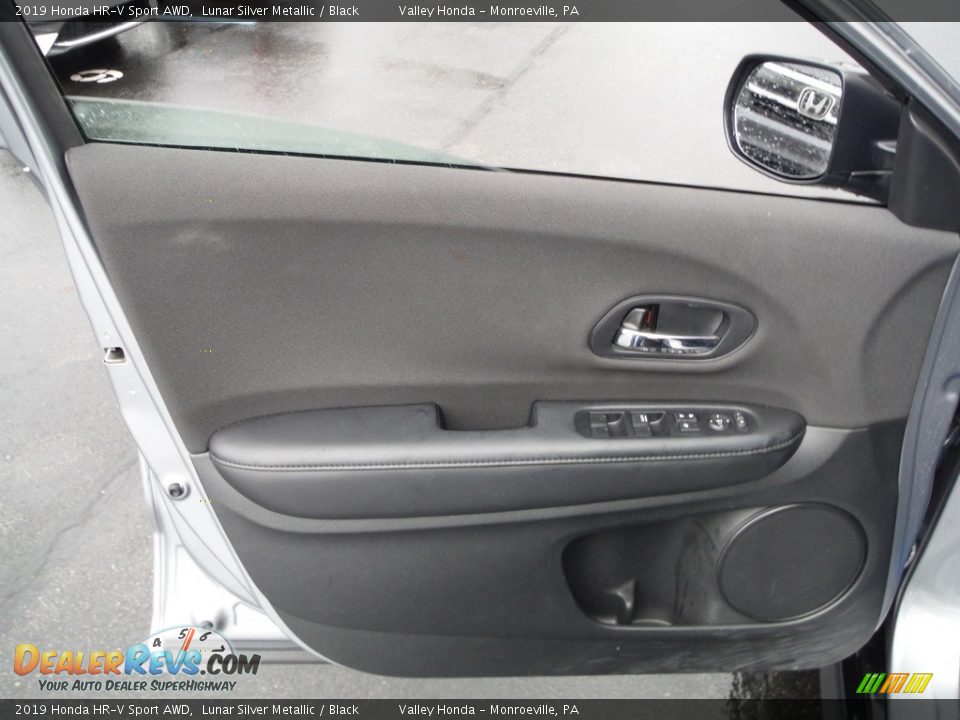 2019 Honda HR-V Sport AWD Lunar Silver Metallic / Black Photo #10