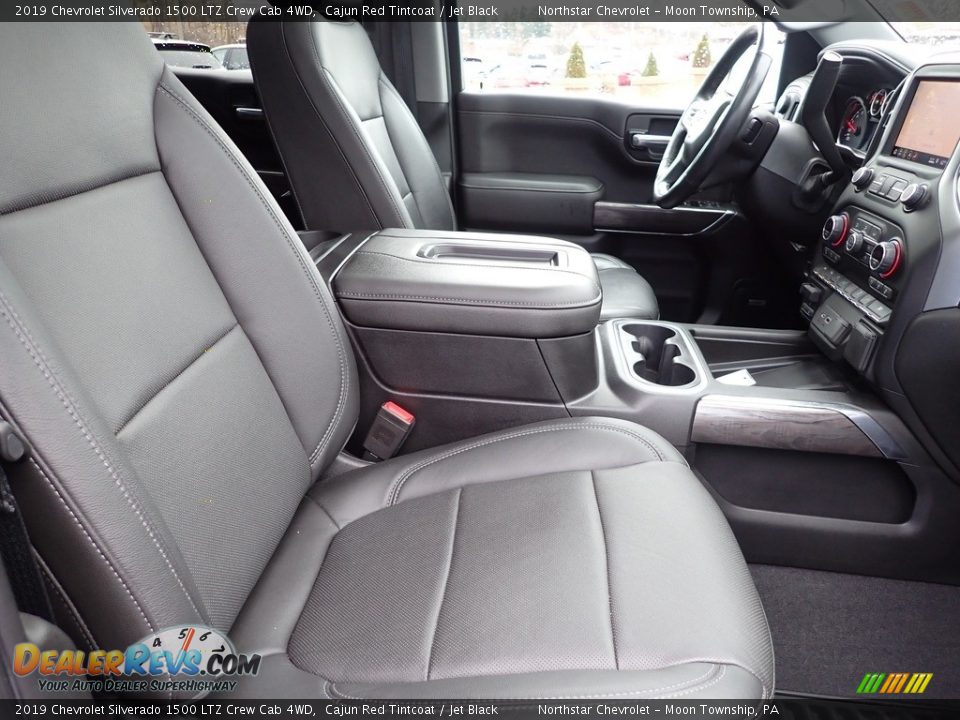 2019 Chevrolet Silverado 1500 LTZ Crew Cab 4WD Cajun Red Tintcoat / Jet Black Photo #14