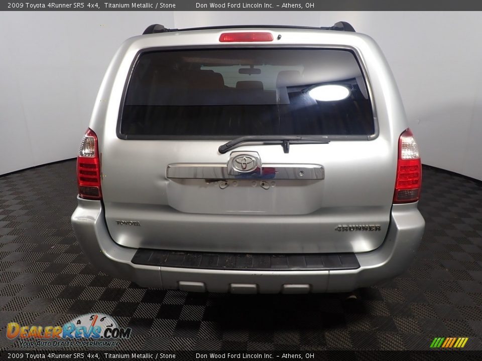 2009 Toyota 4Runner SR5 4x4 Titanium Metallic / Stone Photo #9