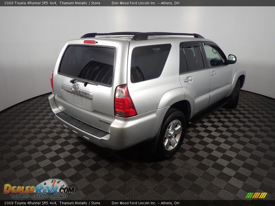 2009 Toyota 4Runner SR5 4x4 Titanium Metallic / Stone Photo #12