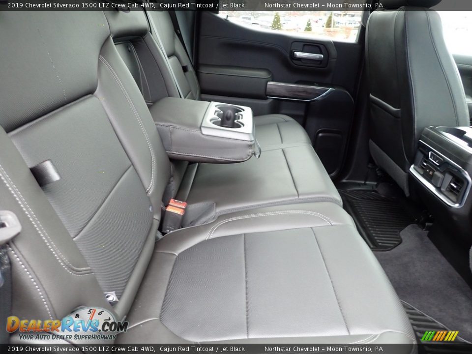 2019 Chevrolet Silverado 1500 LTZ Crew Cab 4WD Cajun Red Tintcoat / Jet Black Photo #18