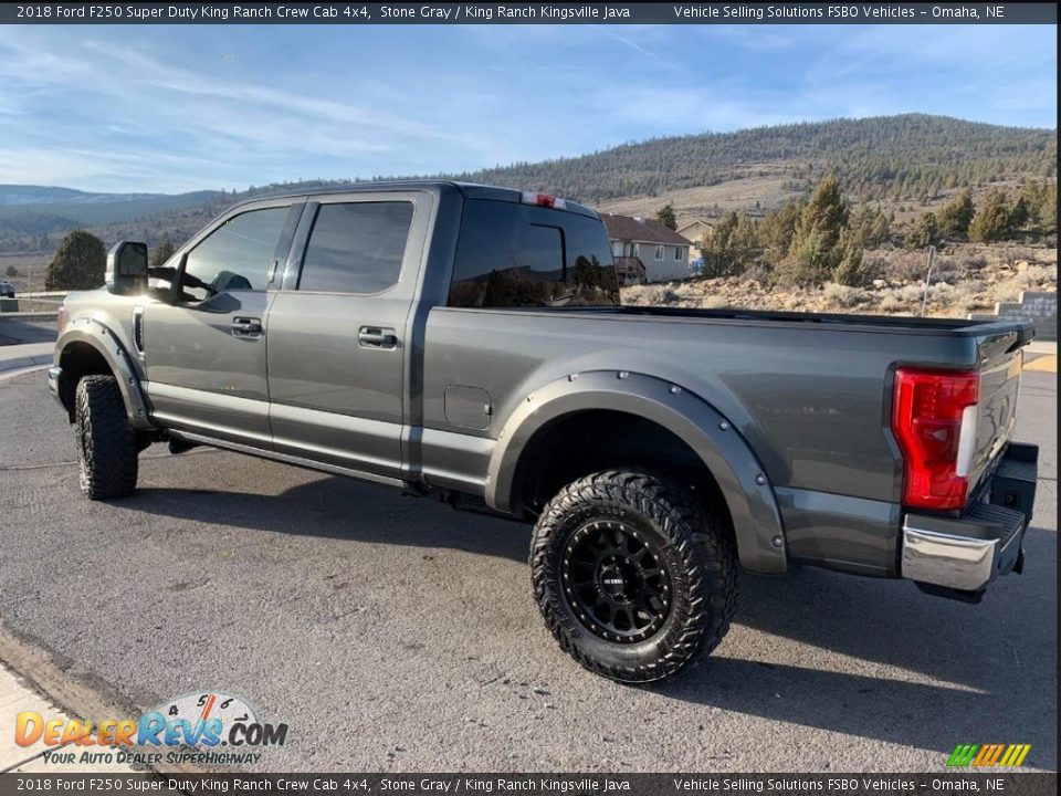 2018 Ford F250 Super Duty King Ranch Crew Cab 4x4 Stone Gray / King Ranch Kingsville Java Photo #1