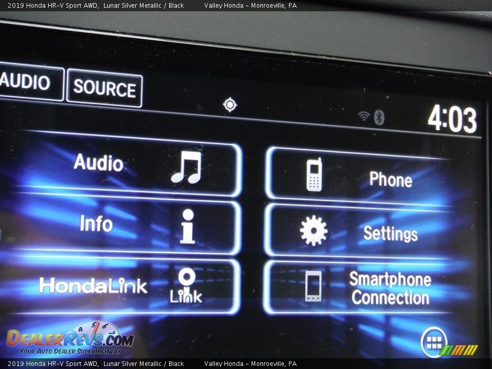 2019 Honda HR-V Sport AWD Lunar Silver Metallic / Black Photo #16