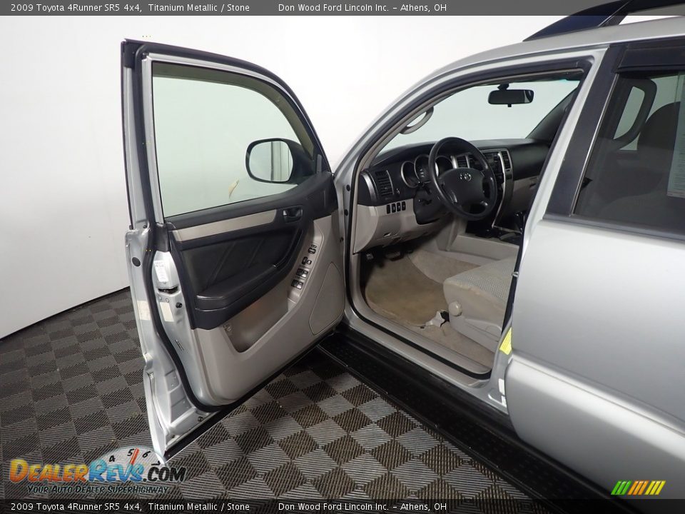 2009 Toyota 4Runner SR5 4x4 Titanium Metallic / Stone Photo #15