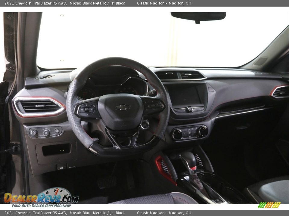 2021 Chevrolet TrailBlazer RS AWD Mosaic Black Metallic / Jet Black Photo #6