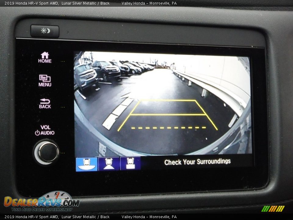 2019 Honda HR-V Sport AWD Lunar Silver Metallic / Black Photo #18