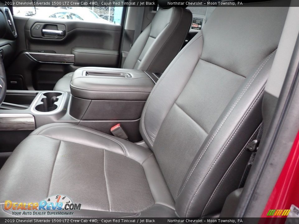 2019 Chevrolet Silverado 1500 LTZ Crew Cab 4WD Cajun Red Tintcoat / Jet Black Photo #21