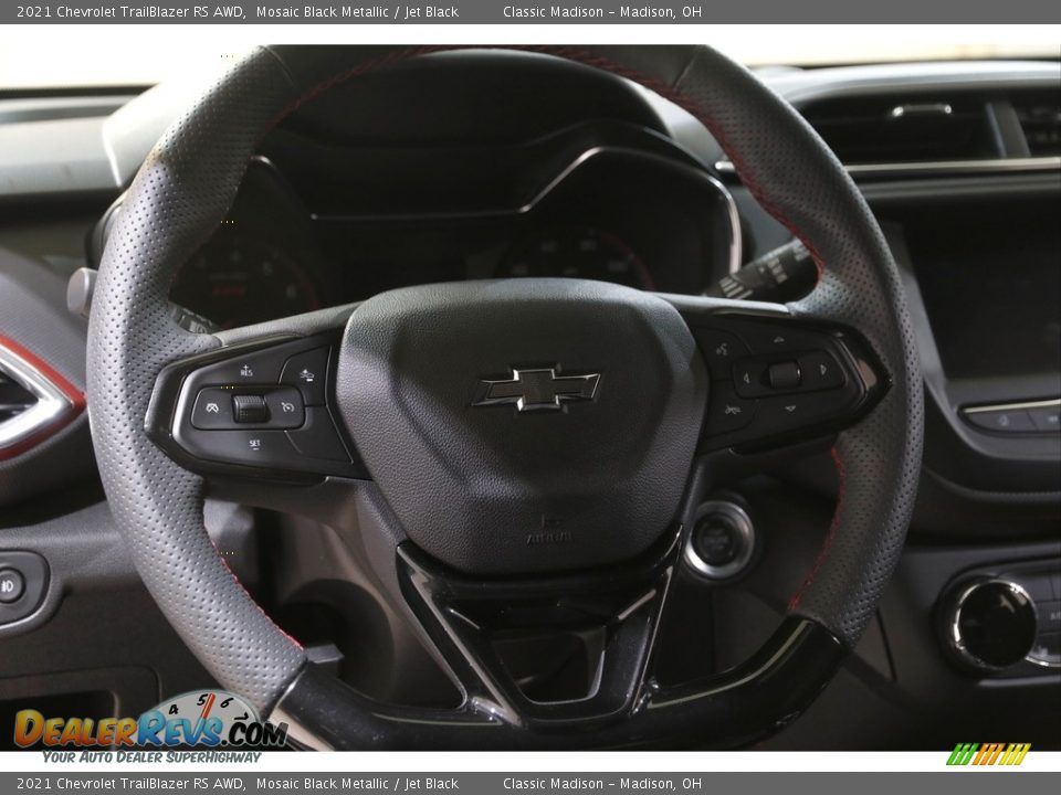 2021 Chevrolet TrailBlazer RS AWD Mosaic Black Metallic / Jet Black Photo #7