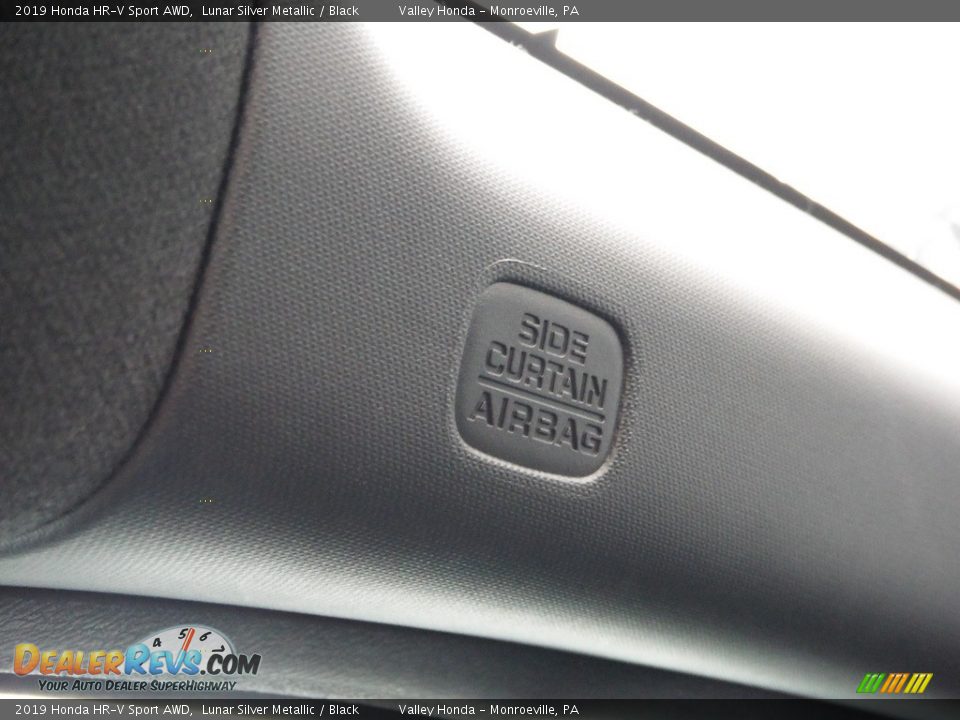 2019 Honda HR-V Sport AWD Lunar Silver Metallic / Black Photo #19