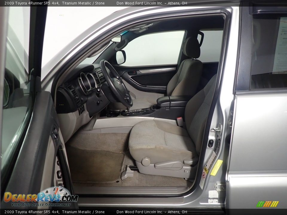 2009 Toyota 4Runner SR5 4x4 Titanium Metallic / Stone Photo #17