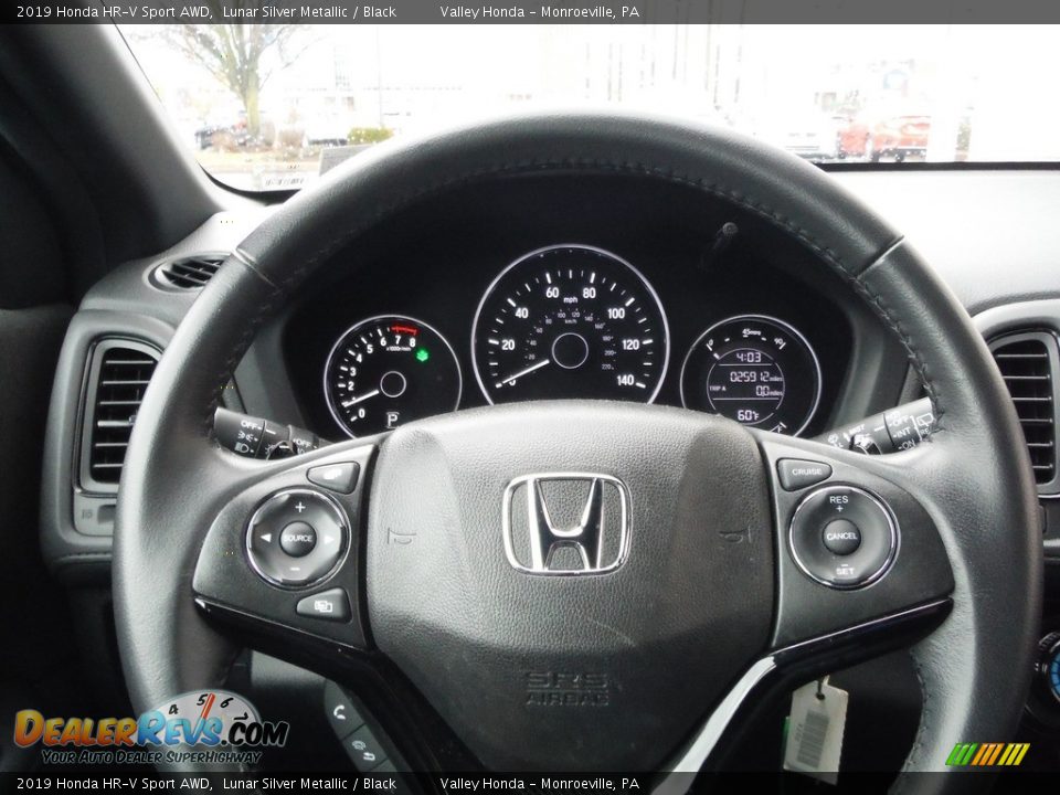 2019 Honda HR-V Sport AWD Lunar Silver Metallic / Black Photo #20