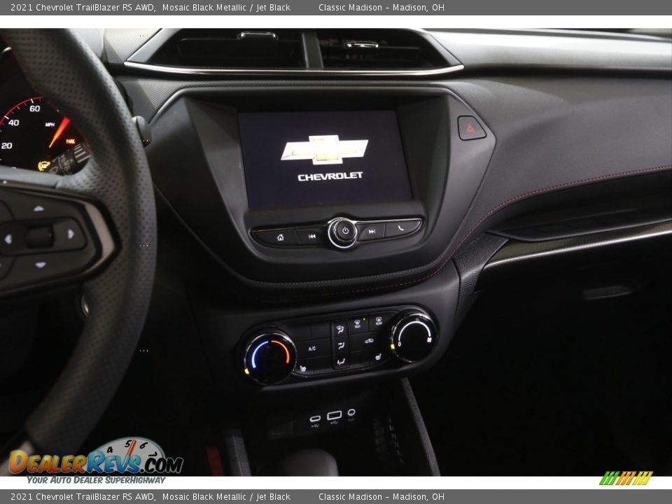 2021 Chevrolet TrailBlazer RS AWD Mosaic Black Metallic / Jet Black Photo #9