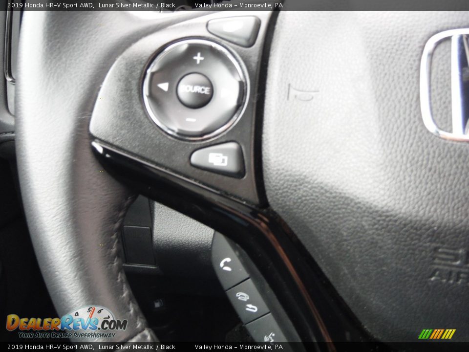 2019 Honda HR-V Sport AWD Lunar Silver Metallic / Black Photo #21