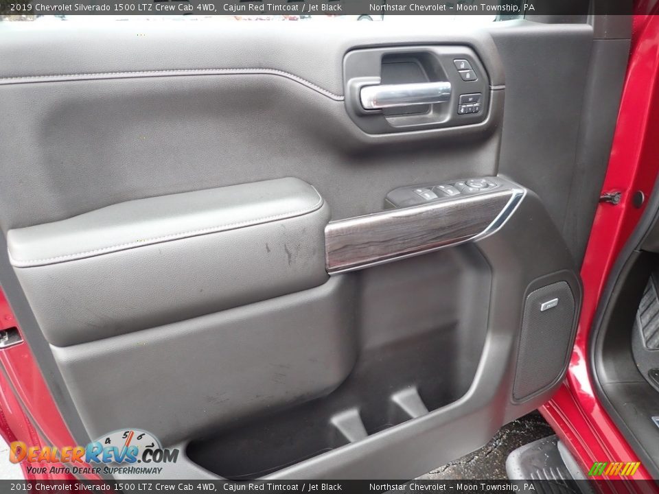 2019 Chevrolet Silverado 1500 LTZ Crew Cab 4WD Cajun Red Tintcoat / Jet Black Photo #24