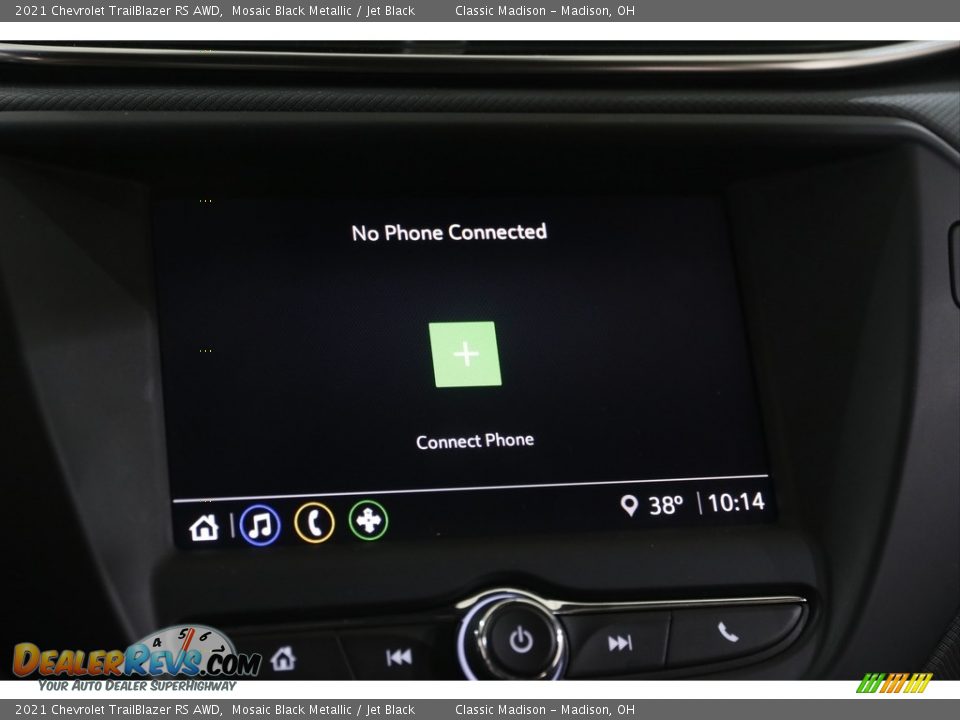 2021 Chevrolet TrailBlazer RS AWD Mosaic Black Metallic / Jet Black Photo #11