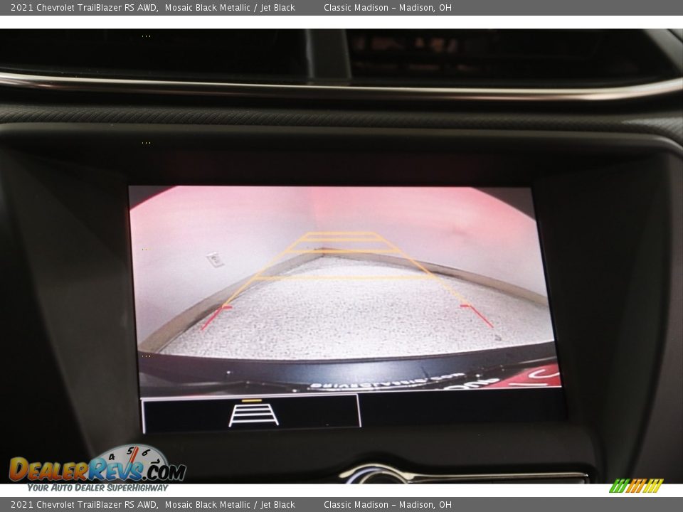 2021 Chevrolet TrailBlazer RS AWD Mosaic Black Metallic / Jet Black Photo #12
