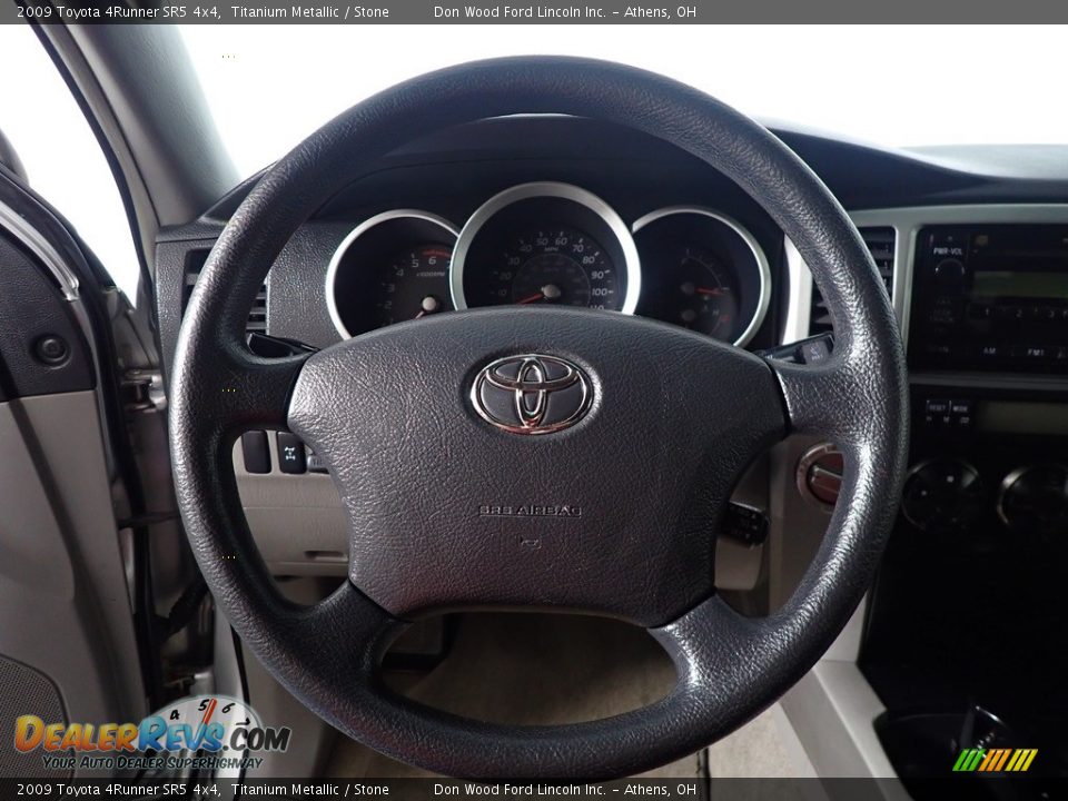 2009 Toyota 4Runner SR5 4x4 Titanium Metallic / Stone Photo #22