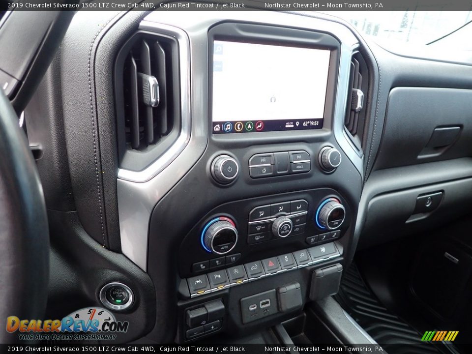 2019 Chevrolet Silverado 1500 LTZ Crew Cab 4WD Cajun Red Tintcoat / Jet Black Photo #27