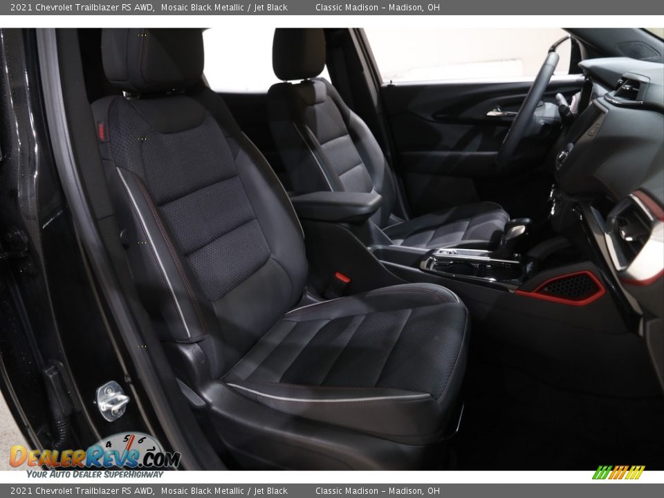 2021 Chevrolet Trailblazer RS AWD Mosaic Black Metallic / Jet Black Photo #16