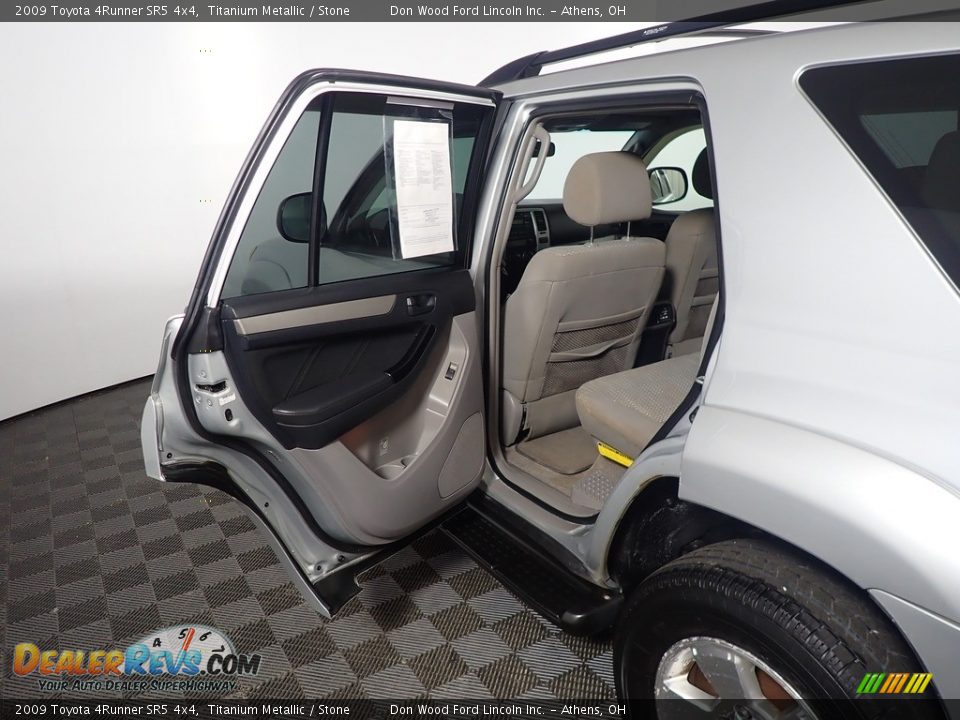 2009 Toyota 4Runner SR5 4x4 Titanium Metallic / Stone Photo #28