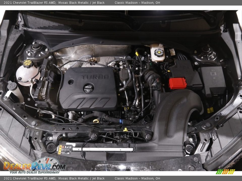 2021 Chevrolet TrailBlazer RS AWD Mosaic Black Metallic / Jet Black Photo #20