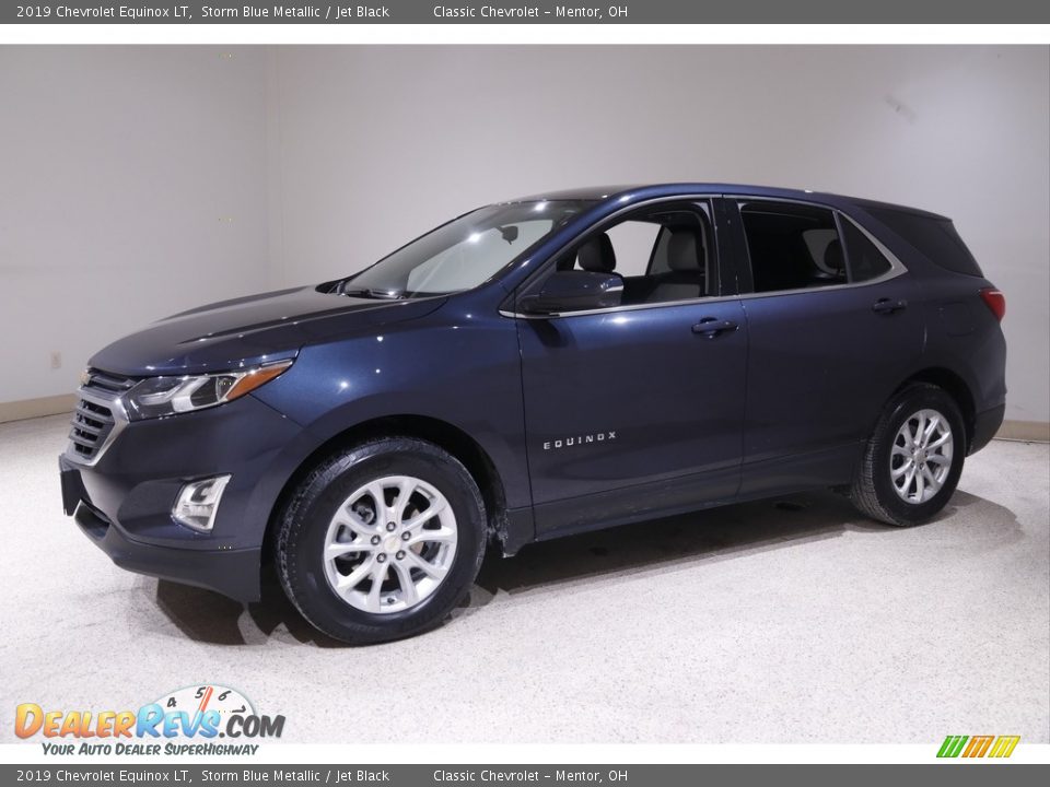 2019 Chevrolet Equinox LT Storm Blue Metallic / Jet Black Photo #3