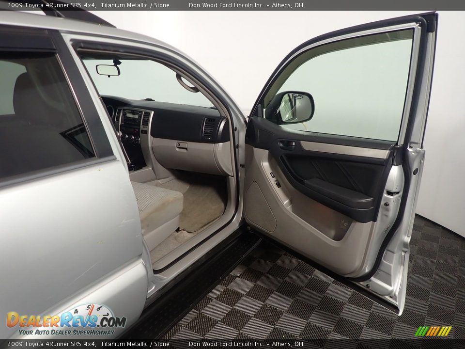 2009 Toyota 4Runner SR5 4x4 Titanium Metallic / Stone Photo #32