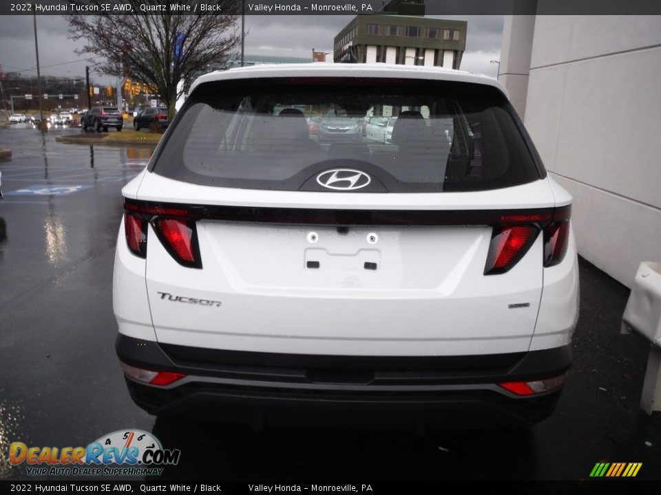 2022 Hyundai Tucson SE AWD Quartz White / Black Photo #7