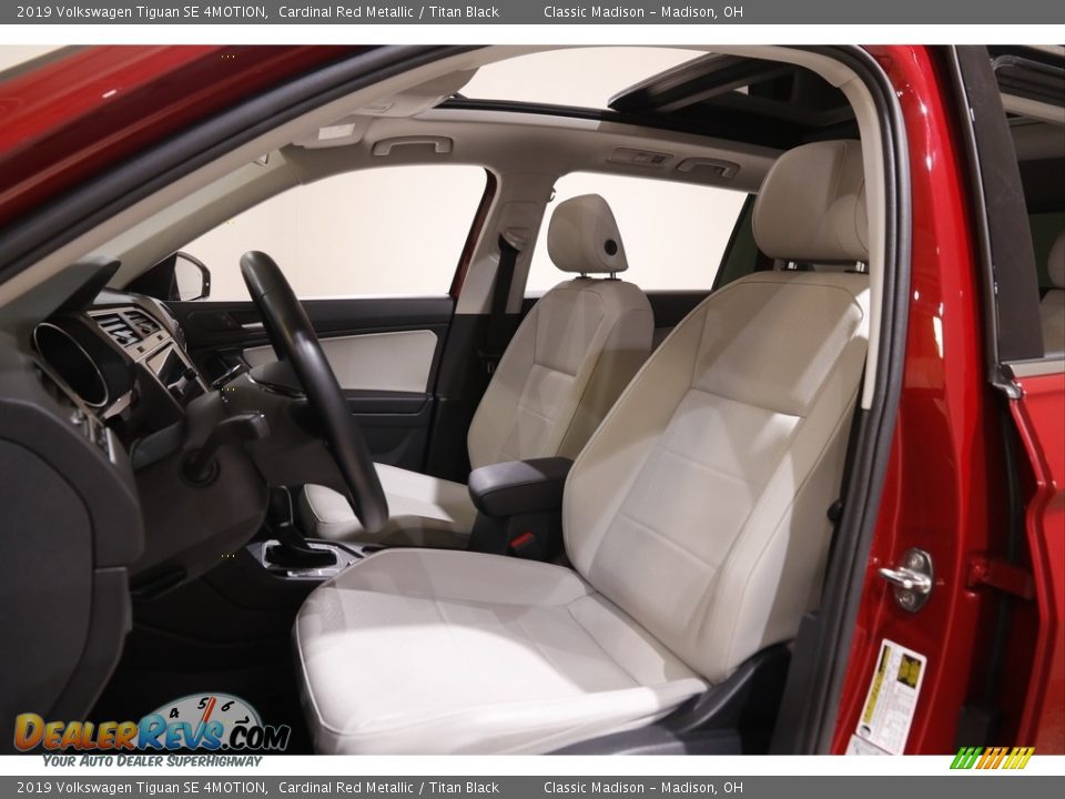 2019 Volkswagen Tiguan SE 4MOTION Cardinal Red Metallic / Titan Black Photo #5
