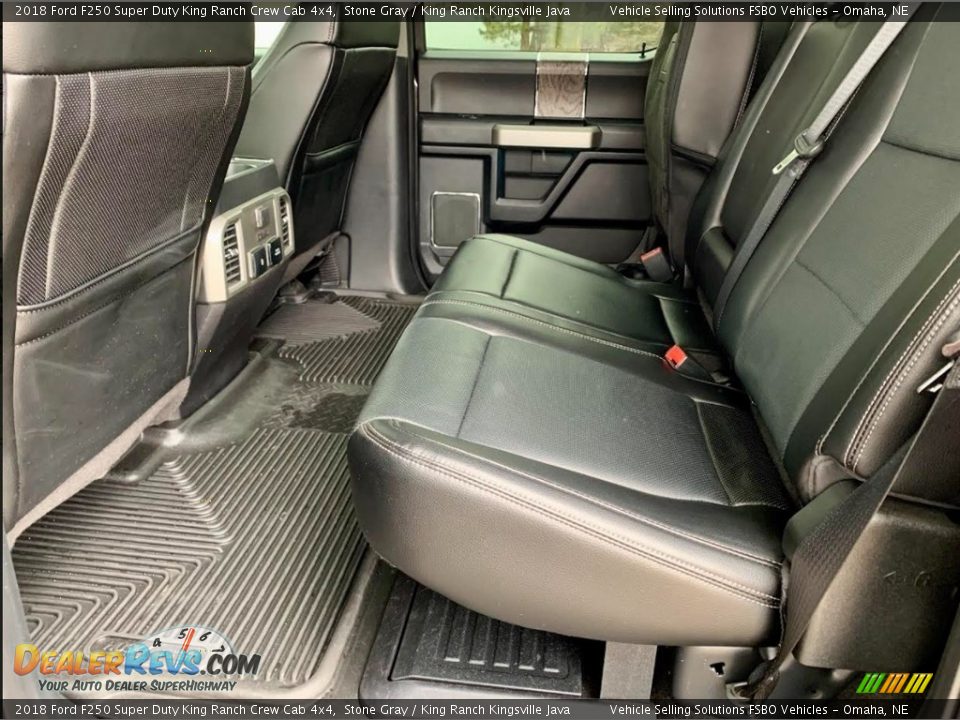 2018 Ford F250 Super Duty King Ranch Crew Cab 4x4 Stone Gray / King Ranch Kingsville Java Photo #19