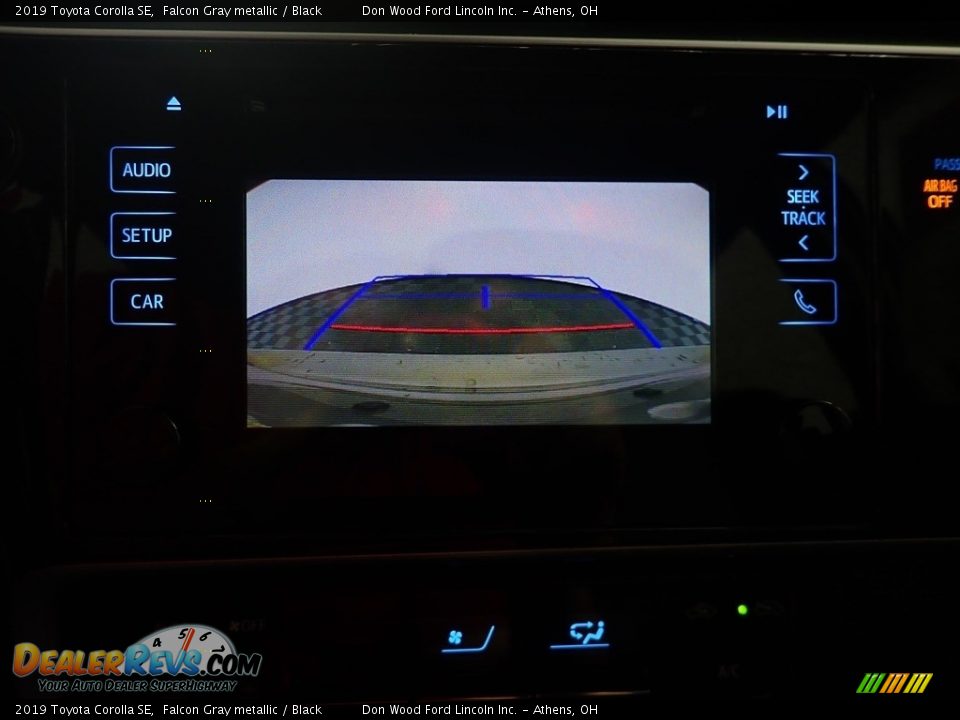 2019 Toyota Corolla SE Falcon Gray metallic / Black Photo #2