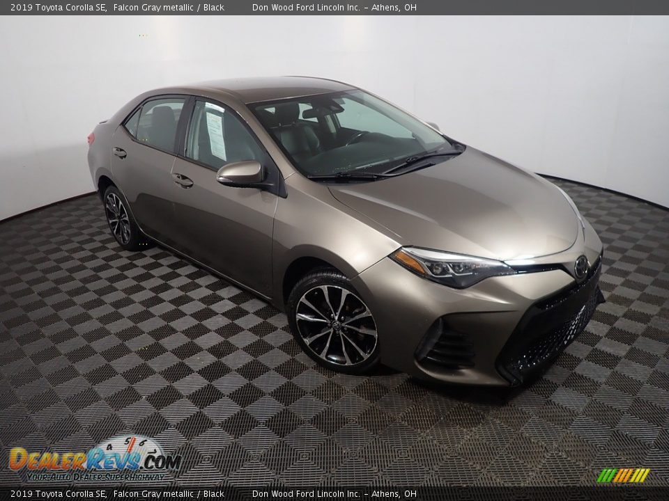 2019 Toyota Corolla SE Falcon Gray metallic / Black Photo #3