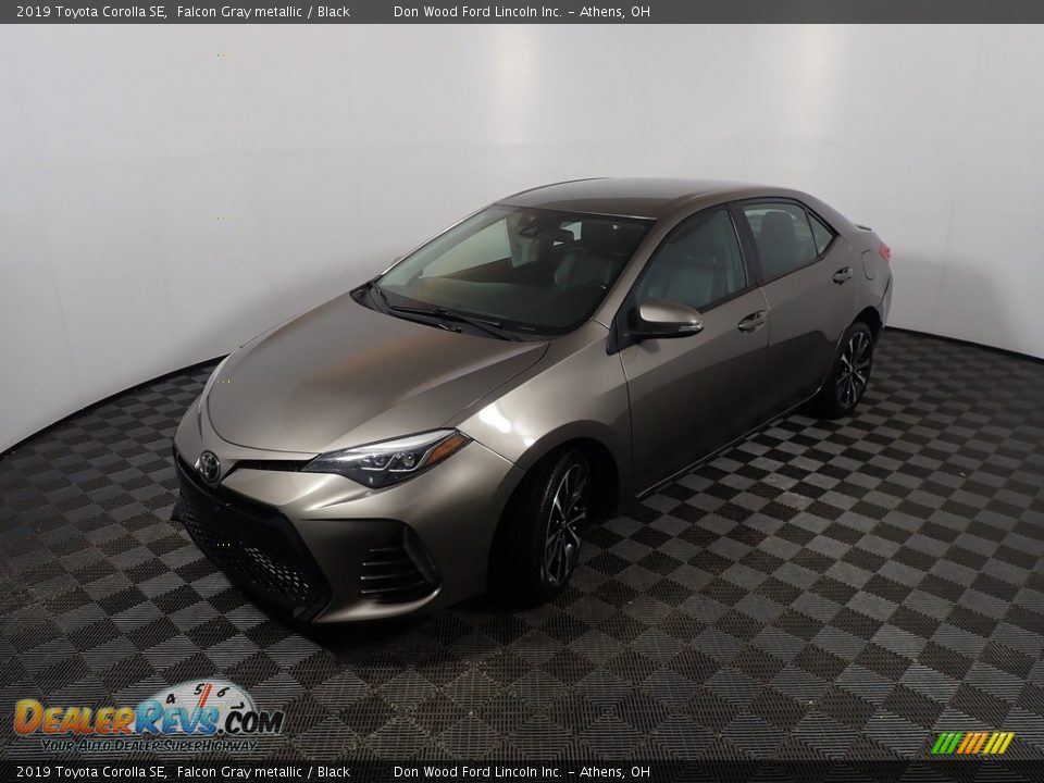 2019 Toyota Corolla SE Falcon Gray metallic / Black Photo #9