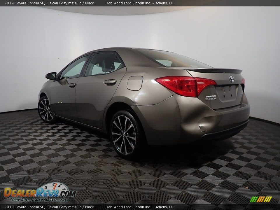 2019 Toyota Corolla SE Falcon Gray metallic / Black Photo #11