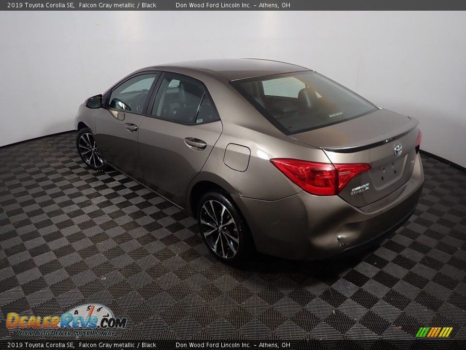 2019 Toyota Corolla SE Falcon Gray metallic / Black Photo #12