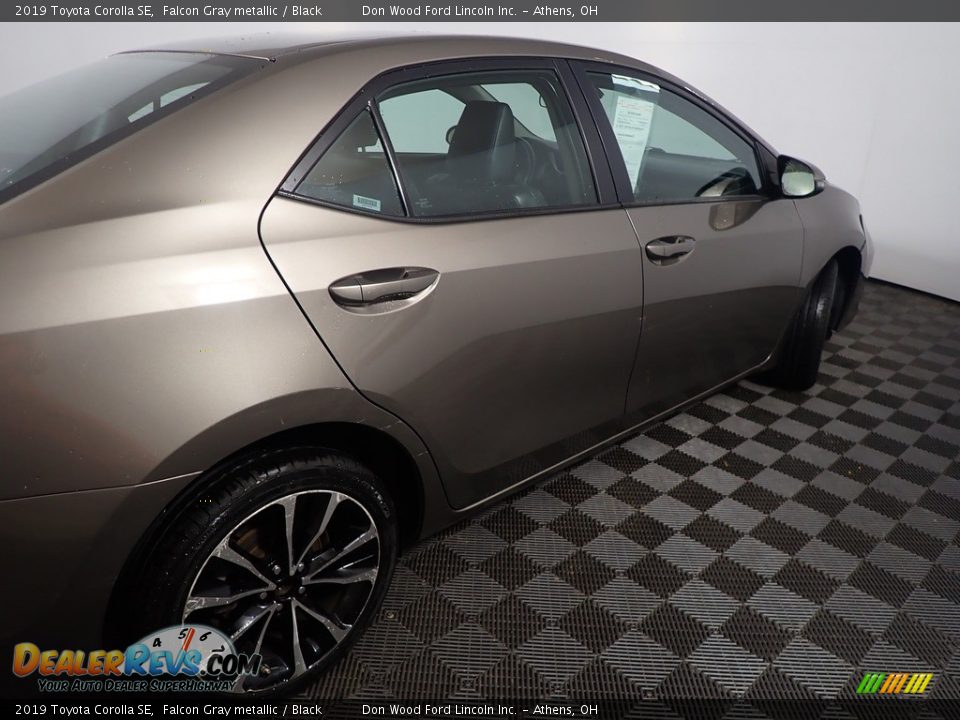 2019 Toyota Corolla SE Falcon Gray metallic / Black Photo #19
